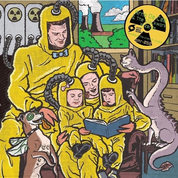 Arno De Cea & The Clockwork Wizards - Rumble In The Uranium Jungle (7" Single)