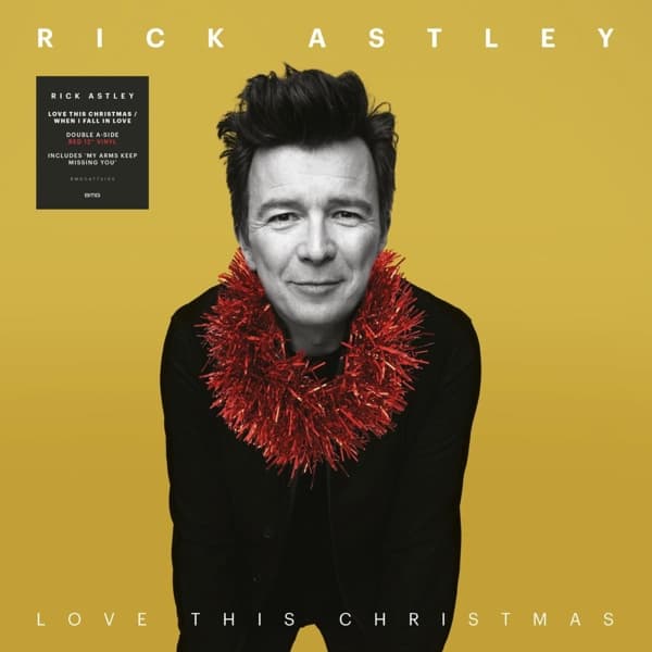 Rick Astley - Love This Christmas / When I Fall In Love (12" Single) (Limited Edition) (Coloured Vinyl)
