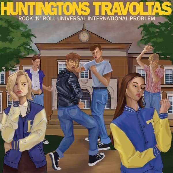 Huntingtons & Travoltas - Rock'n'roll Universal International Problem (LP) (Coloured Vinyl) (Limited Edition)