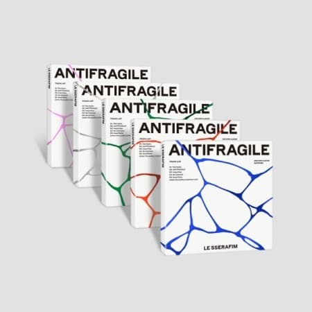 LE SSERAFIM 2ND MINI ALBUM ANTIFRAGILE (SAPPHIRE VER. / RUBY VER. /