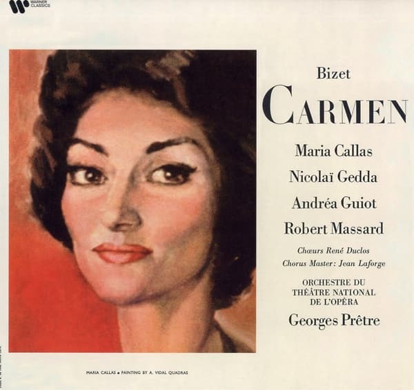 Maria Callas, Nicolai Gedda, Andréa Guiot, Robert Massard - Bizet: Carmen (3 LP)