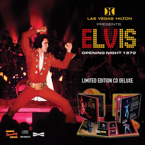 Elvis Presley - Las Vegas Hilton Presents Elvis Opening Night 1972 (CD) (Limited Edition)