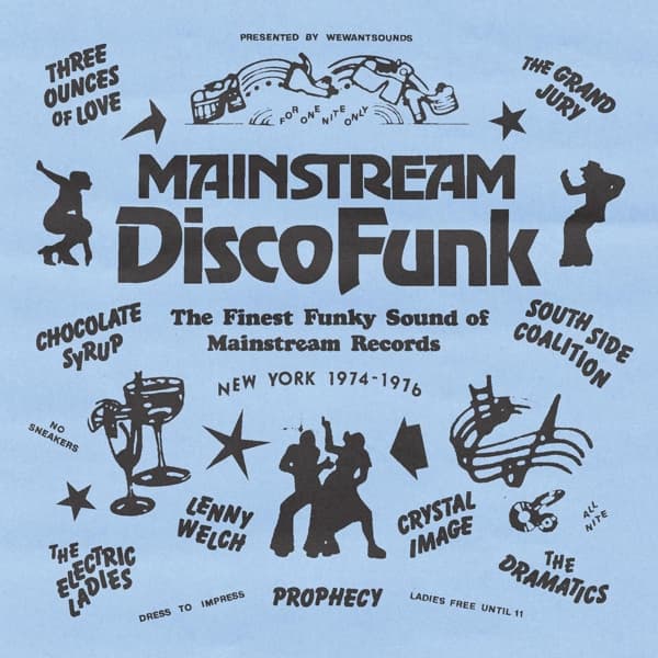 Various Artists - Mainstream Disco Funk (The Finest Funky Sound Of Mainstream Records New York 1974-1976) (LP) (Remastered)