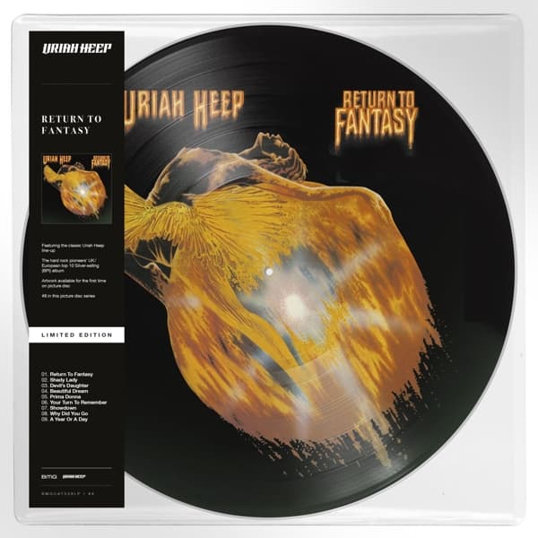 Uriah Heep - Return To Fantasy (LP) (Picture Disc) (Limited Edition)