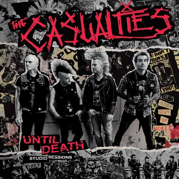 Casualties - Until Death Studio Sessions (LP) (Coloured Vinyl) (Limited Edition)