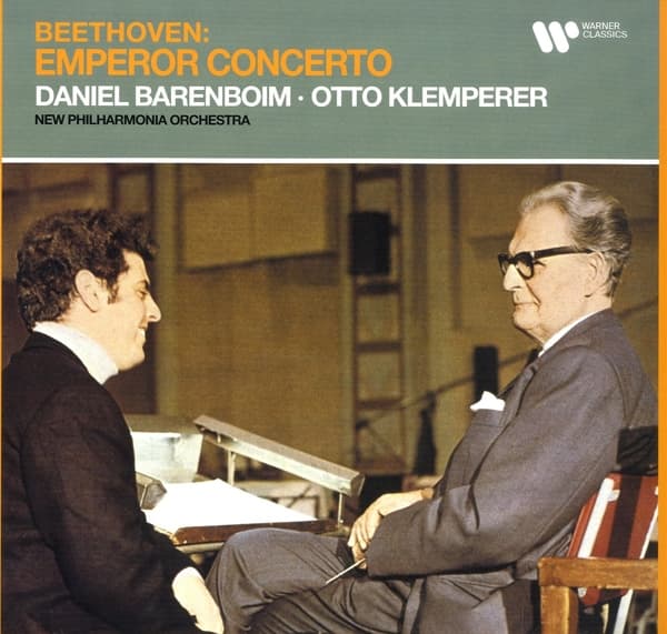 Daniel Barenboim, Otto Klemperer Conducting New Philharmonia Orchestra - Beethoven: Piano Concerto No. 5 Emperor (LP) (Remastered)