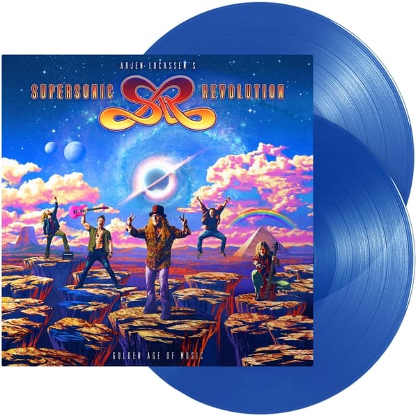 Arjen Lucassen's Supersonic Revolution - Golden Age Of Music (2 LP) (Coloured Vinyl)