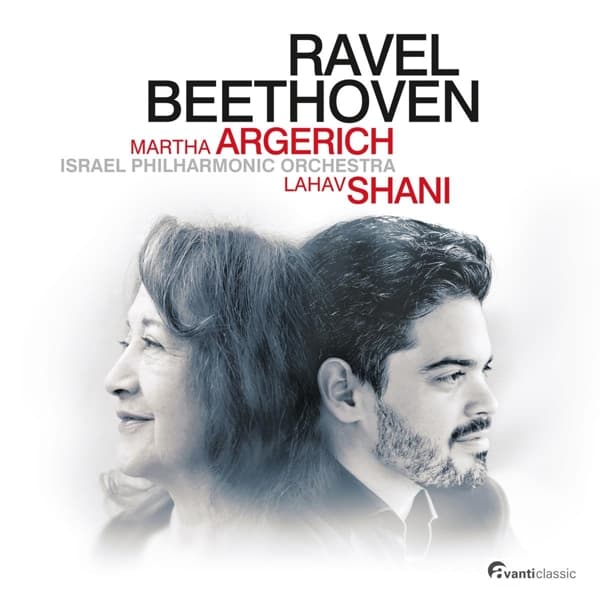 Martha Argerich, Lahav Shani, Israel Philharmonic Orchestra - Beethoven: Piano Concerto No. 2 in B-flat major, Op. 19 | Ravel: Piano Concerto in G Major (CD)