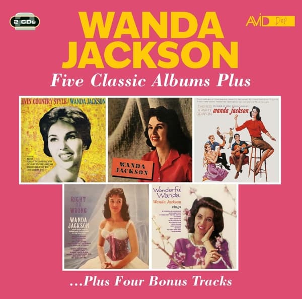 Wanda Jackson - Five Classic Albums Plus (2 CD)