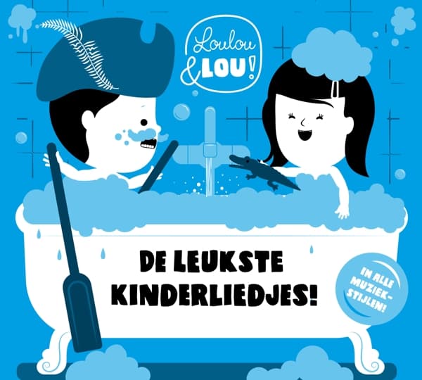 Kinderliedjes Loulou En Lou - Kinderliedjes In Alle Stijlen (CD)