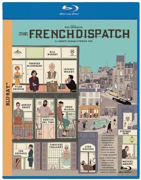 French Dispatch (French Version) (Blu-ray) (Import geen NL ondertiteling)