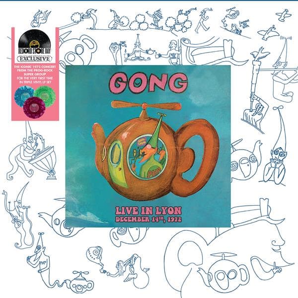 Gong - Live In Lyon December 14th, 1972 (3 LP) (Coloured Vinyl)