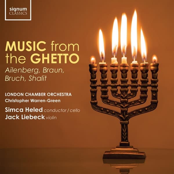 London Chamber Orchestra - Music from the Ghetto Ailenberg, Braun, Bruch, Shalit (CD)