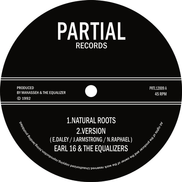 Earl 16 & The Equalizers - Natural Roots (12" Single)