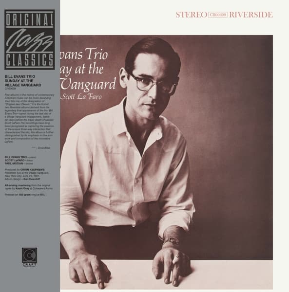 Scott Lafaro & Bill Evans Trio - Sunday At The Village Vanguard (LP)