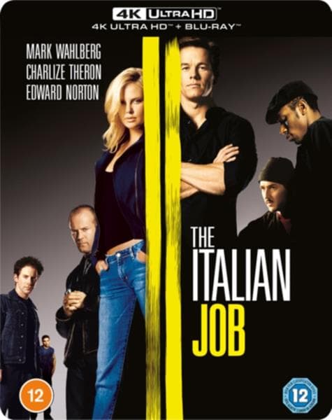 THE ITALIAN JOB 2003 UHD BD STEELBOOK