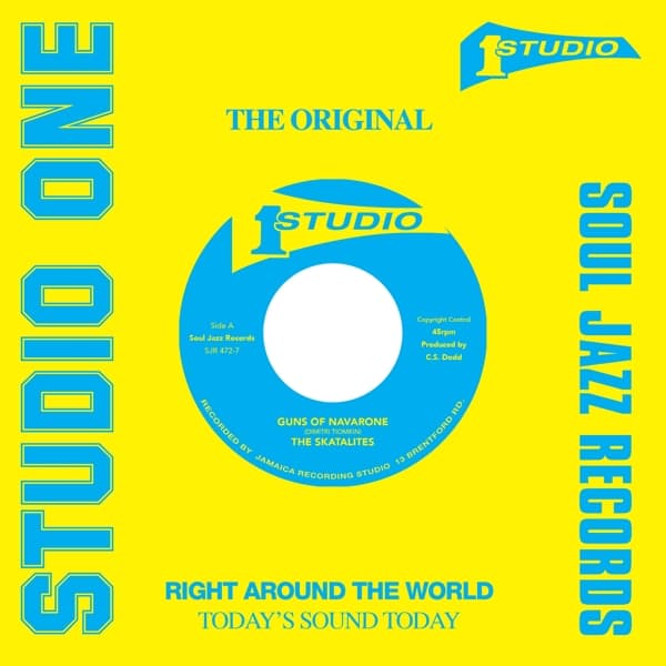 Bongo Man Byfield & Skatalites - Guns Of Navarone / Marcus Garvey (7" Single)