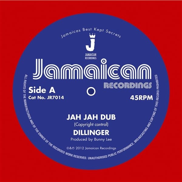 Dillinger - Jah Jah Dub/A Social Version (7" Single)