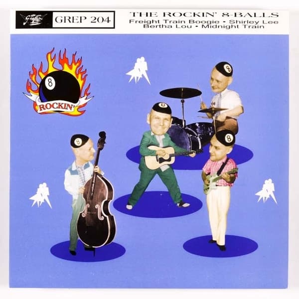 Rockin' 8-Balls - Freight Train Boogie (7" Single)