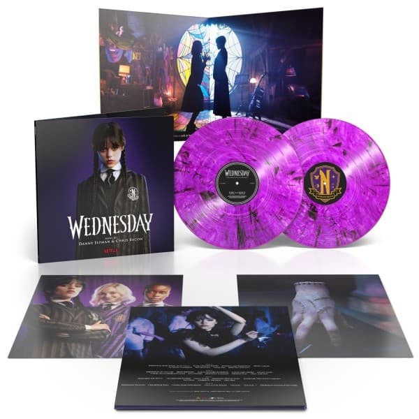 Danny Elfman & Chris Bacon - Wednesday (2 LP) (Coloured Vinyl)