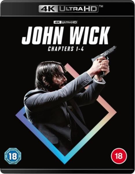 JOHN WICK 1  4 BOXSET UHD