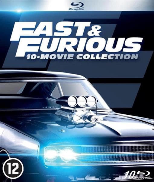 Fast 1-10  (Blu-ray)