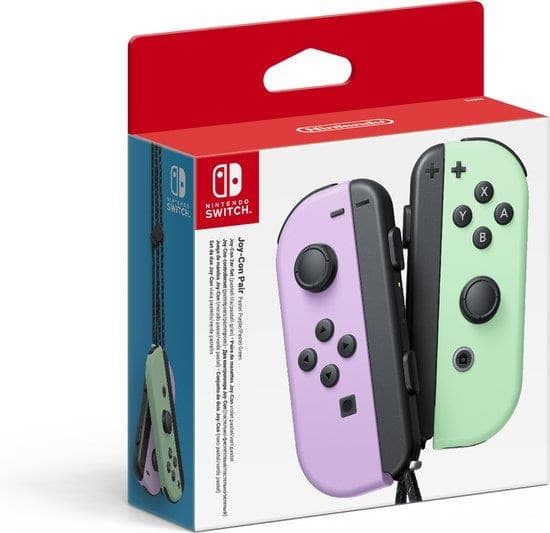 Nintendo Switch - Joy con pair (pastel purple - pastel green)