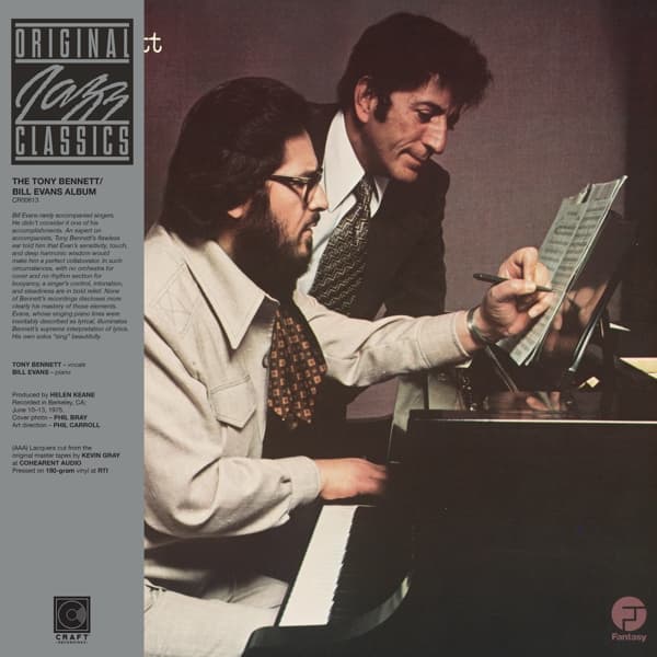 Bill Evans & Tony Bennett - The Tony Bennett/Bill Evans Album (LP)