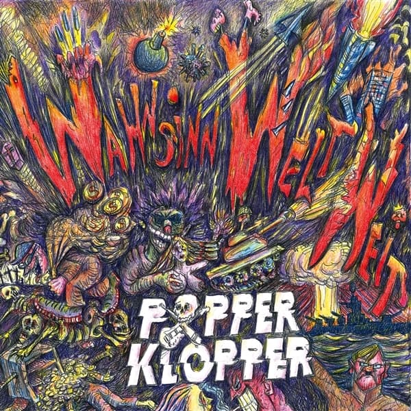 Popperklopper - Wahnsinn Weltweit (LP) (Limited Edition) (Coloured Vinyl)