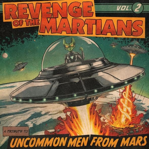 Various Artists - Revenge Of The Martians: A Tribute To Uncommonmenfrommars (Vol. 2) (CD)