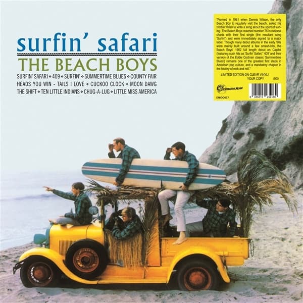 The Beach Boys - Surfin' Safari (LP) (Coloured Vinyl) (Limited Edition)