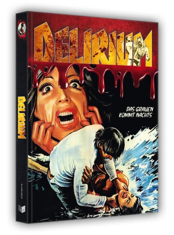 Br+dvd Delirium - Das Grauen Kommt Nachts (inkl. Bonusfilm Mrderklinik) - 2-disc Mediabook - Limitiert Auf 333 Stck