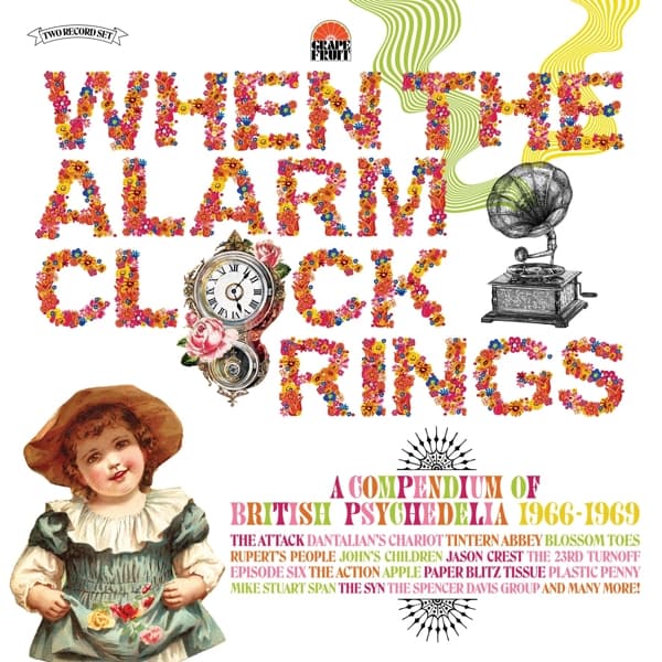Various Artists - When The Alarm Clock Rings: A Compendium Of British Psychedelia 1966-1969 (2 LP)