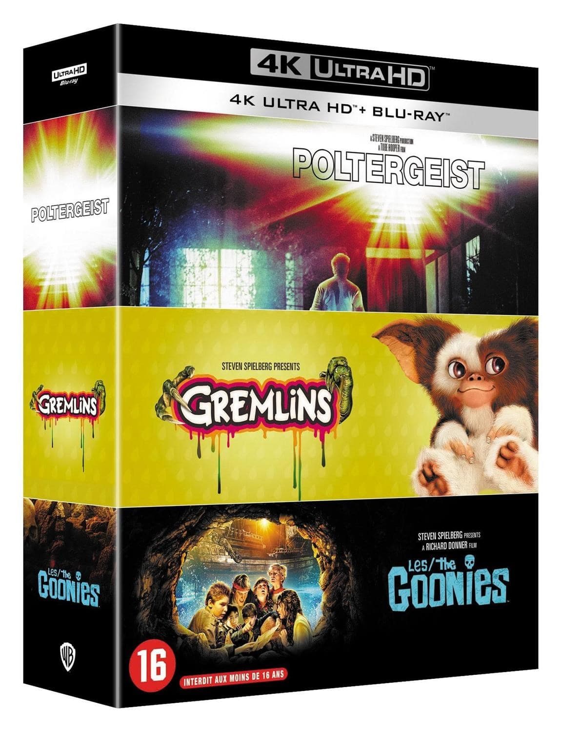 Poltergeist + Gremlins + The Goonies (4K Ultra HD Blu-ray)