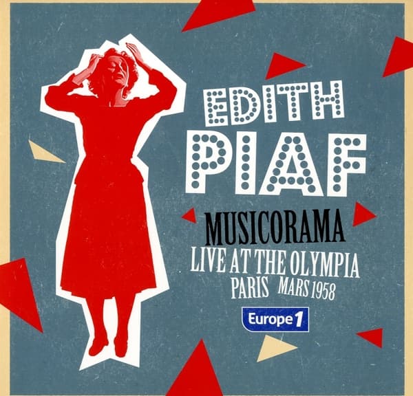 Edith Piaf - Musicorama - Live At The Olympia Paris (Mars 1958) - Europe 1 (LP) (Coloured Vinyl)