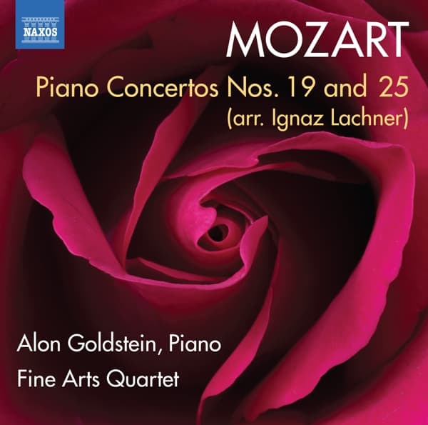 Alon Goldstein & The Fine Arts Quartet - Mozart: Piano Concertos Nos. 19 And 25 (Arr. Ignaz Lachner) (CD)