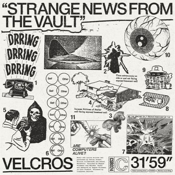 Velcros - Strange News From The Vault (LP) (Limited Edition)