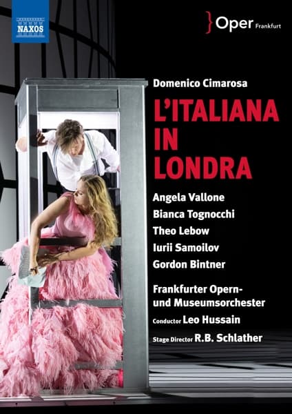 Angela Vallone, Bianca Tognocchi, Frankfurter Opern- Und Museumsorchester - Cimarosa: L'italiana In Londra (DVD)