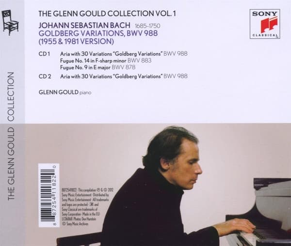 Glenn Gould - Glenn Gould Plays Bach: Goldberg Variations BWV 988 - The Historic 1955 Debut Recording | The 1981 Digital Recording (2 CD)