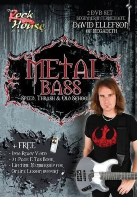 Metal Bass David Ellefson Of Megadeath S (Import)