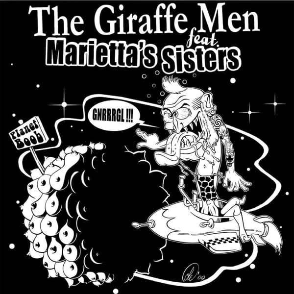 The Giraffe Men feat. Marietta's Sisters - Planet Boob (LP)