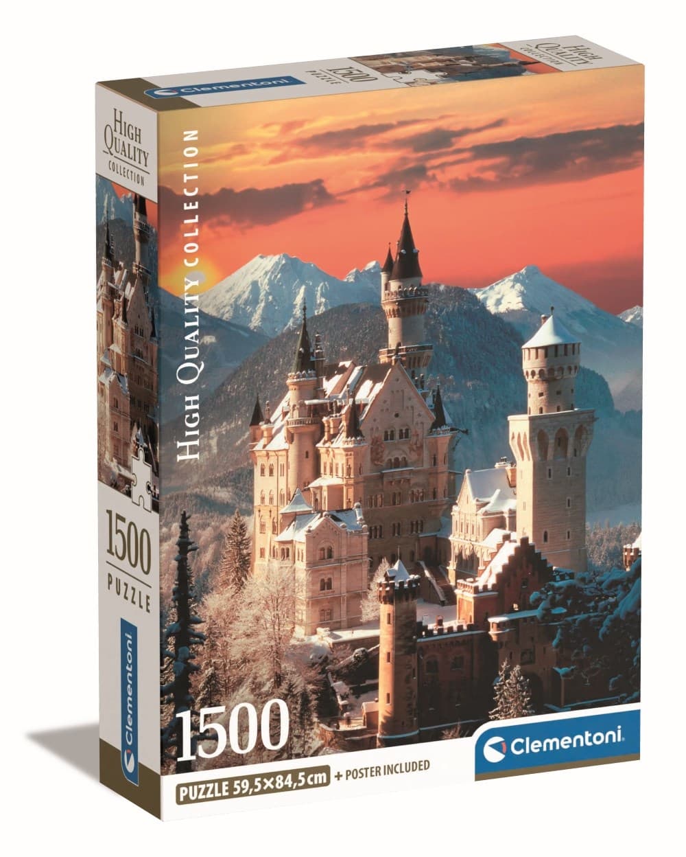 Neuschwanstein (Compact Box 1500 stukjes)
