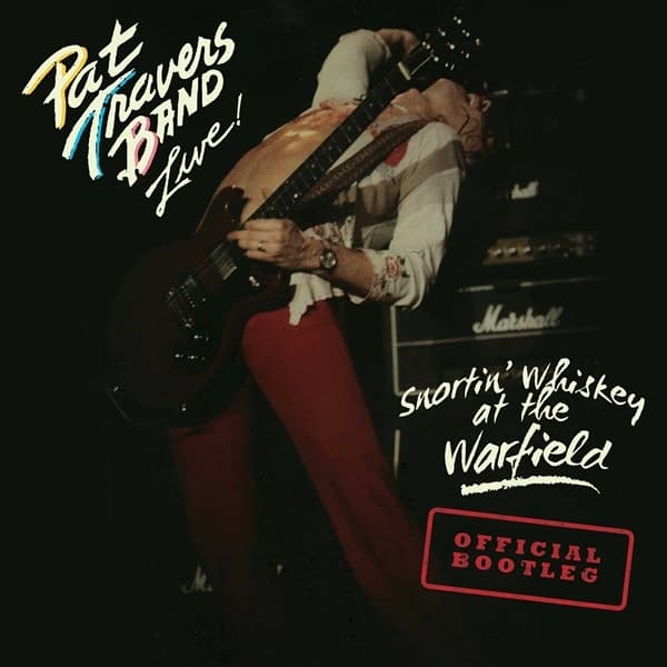 Pat Travers Band - Snortin' Whiskey At The Warfield (LP) (Coloured Vinyl)