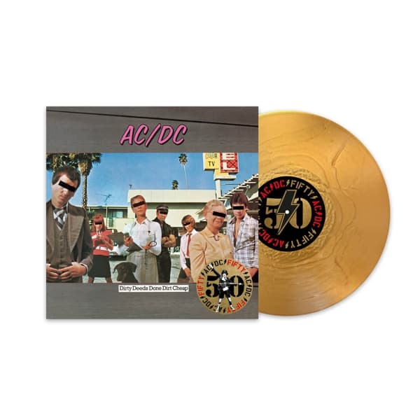 AC/DC - Dirty Deeds Done Dirt Cheap (LP) (Coloured Vinyl)