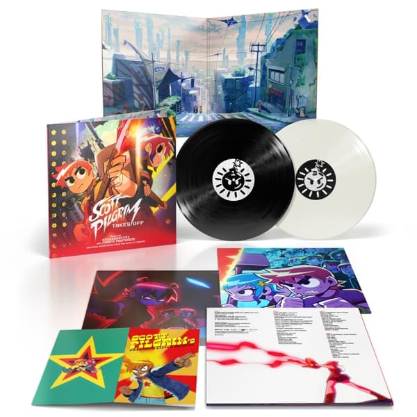 Anamanaguchi & Joseph Trapanese - Scott Pilgrim Takes Off (Original Soundtrack From The Netflix Series) (2 LP) (Coloured Vinyl)