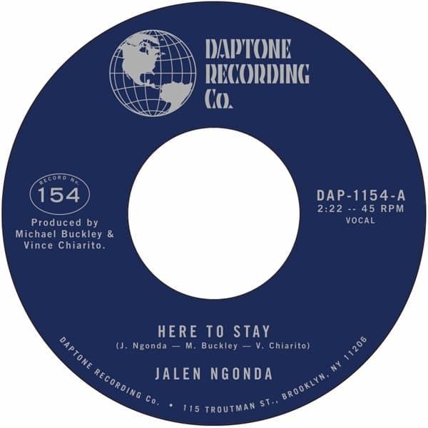 Jalen Ngonda - Here To Stay / If You Don't Want My Love (7" Single)