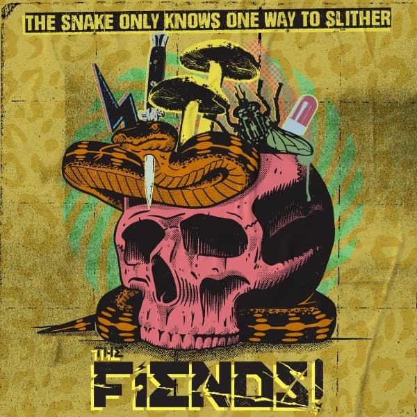 The Fiends! - The Snake Only Knows One Way To Slither (10" LP)