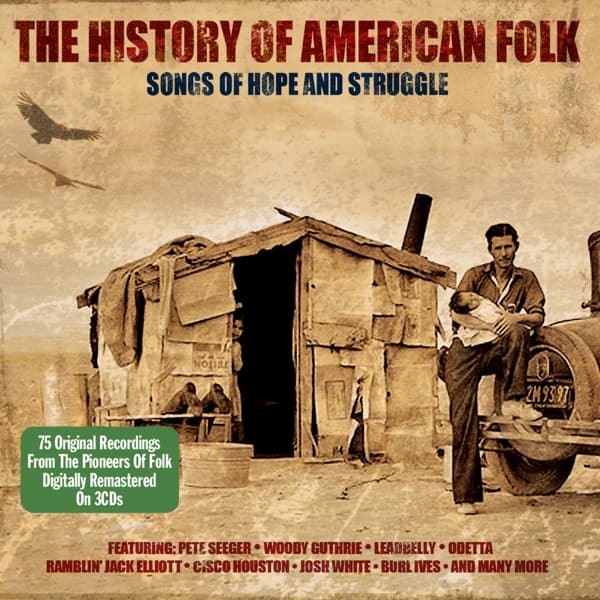 Various Artists - The History Of American Folk (Songs Of Hope And Struggle) (3 CD) (Remastered)