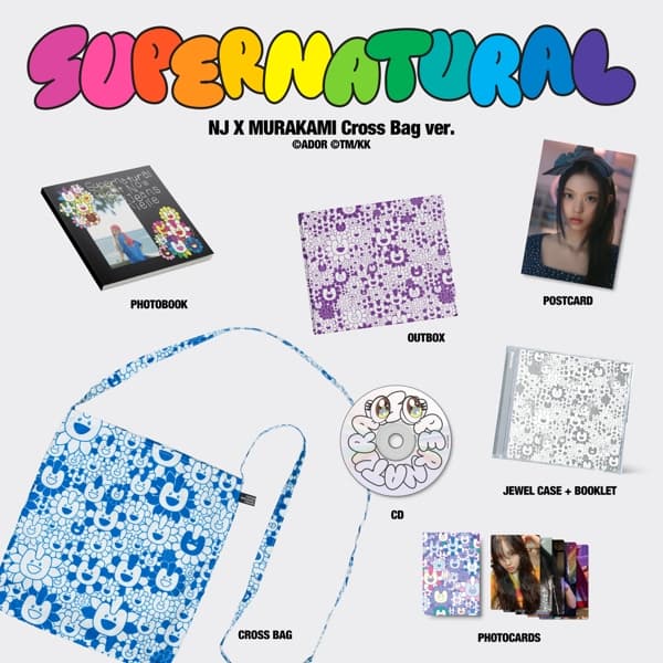Newjeans - Newjeans 'Supernatural' (5" CD Single) (Cross Bag)