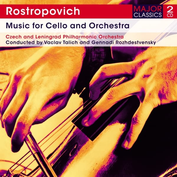 Mstislav Rostropovich - Music For Cello & Orchest (2 CD)